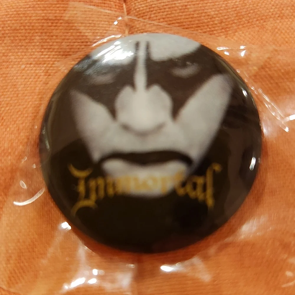 IMMORTAL Band - 4 Buttons and 1 Pendant Set - NEW